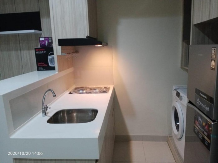 Unit 1 BR Fully Furnished Disewakan Apartemen Orange County Lippo Cikarang